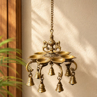 Brass Hanging Diya