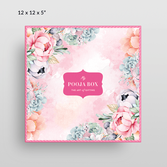 Pink Floral Gift Box (Large)