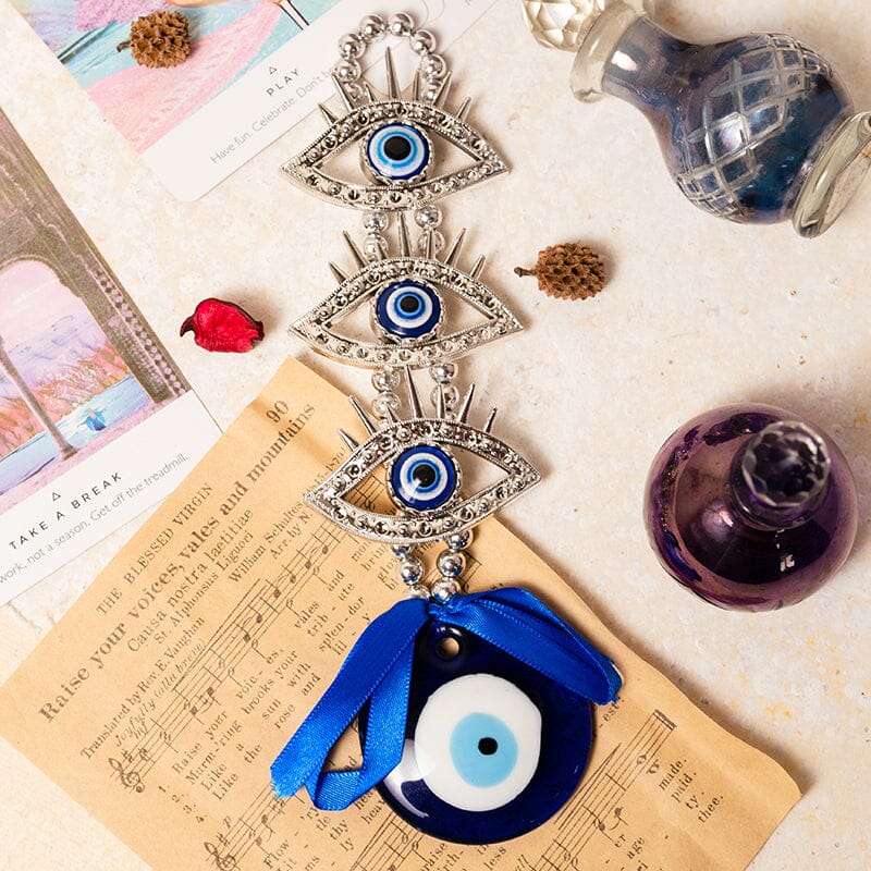 Buy Turkish Evil Eye Feng Shui Wall Hanging Decor Online in India 