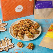 Dry Fruit Gujiya 10 Pcs Sweet Box