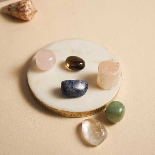 Anger Management Crystal Healing Tumble Stone Set