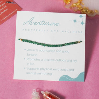 Aventurine Healing Crystal Rakhi