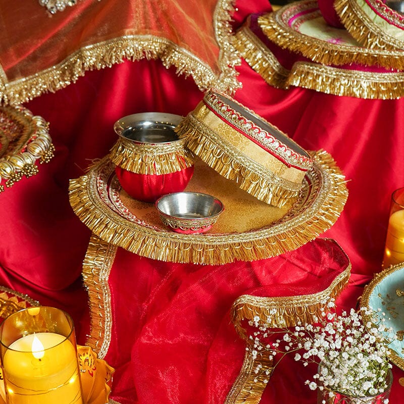 Sakhi suhag Karwa Chauth Thali Set