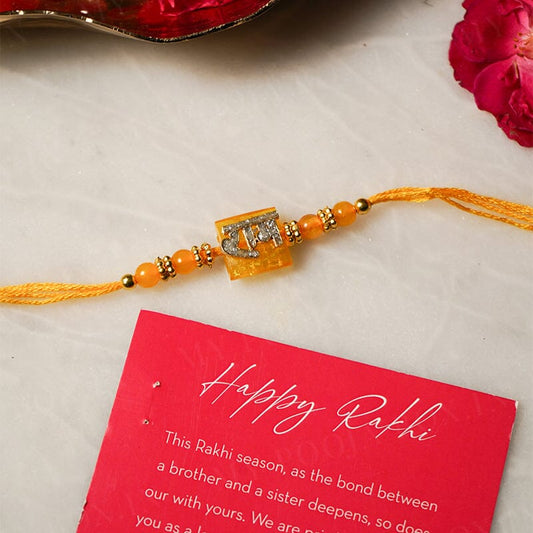 Ram Designer Beaded Rakhi