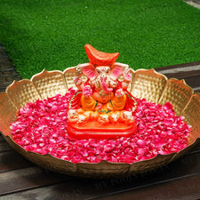 10INCH Pitambara Eco-Friendly Ganpati | Plant-A-Ganesha