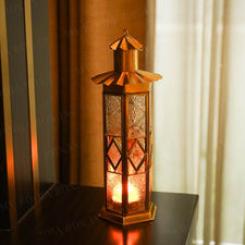 Luminous Glass Lantern