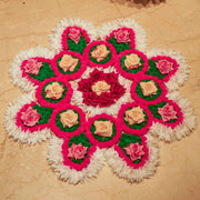 Handcrafted Floral Rangoli