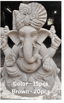 1.5FEET Shri Siddhi Vinayak Eco-Friendly Ganpati | Plant-A-Ganesha