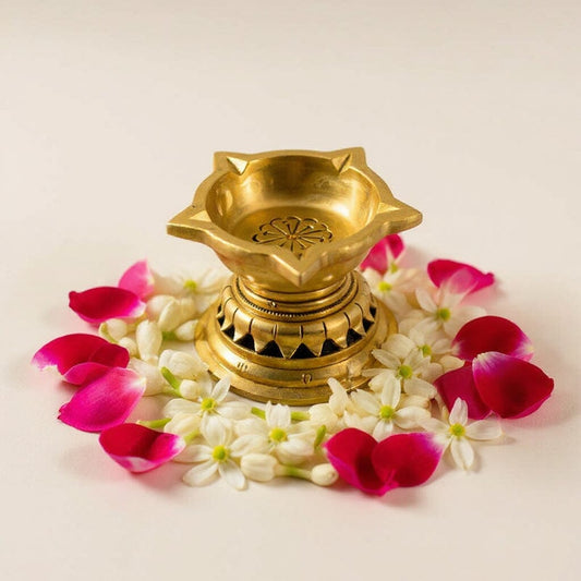 Mandala Art Traditional Diya