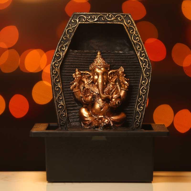Fancy Lord Ganesha Indoor Water Fountain