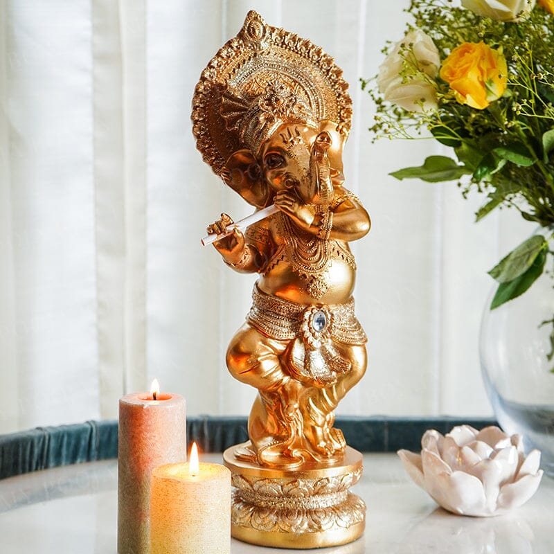 Lord Ganesha Playing A Flute/Bansuri | Ganesh Chaturthi