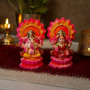 6INCH Eco-Friendly Laxmi Ganesh Idol