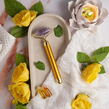 Electric Amethyst Facial Roller