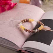 Capricorn Zodiac Crystal Bracelet