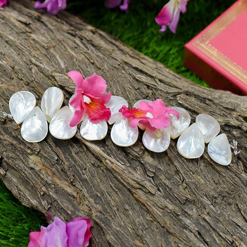 White Coral Rakhi Bracelet