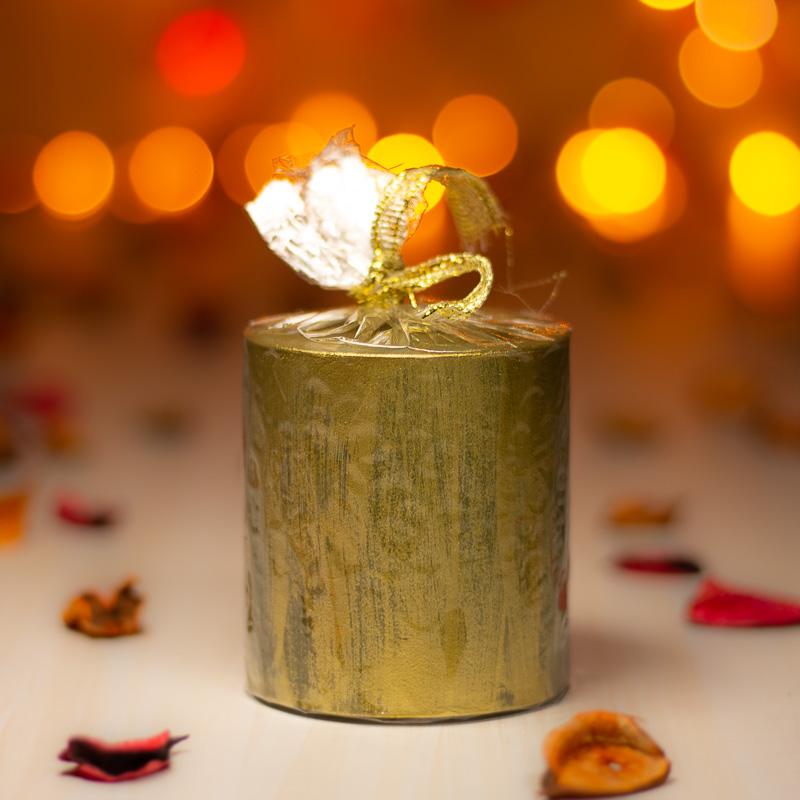 Gold Block Candle