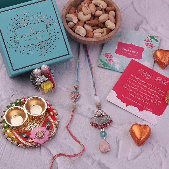 Magnificent Bhaiya Bhabhi Rakhi Box