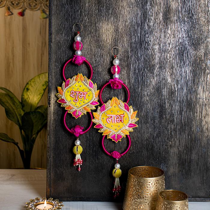 Auspicious Shubh Laabh Wall Hanging