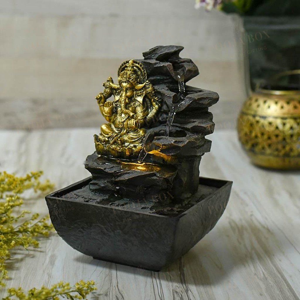 Divine Ganesha Water Fountain