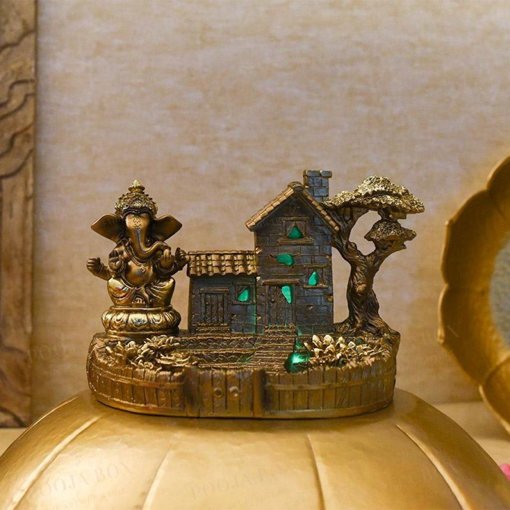 Ganesha Home Sweet Homecolor Changing Decor