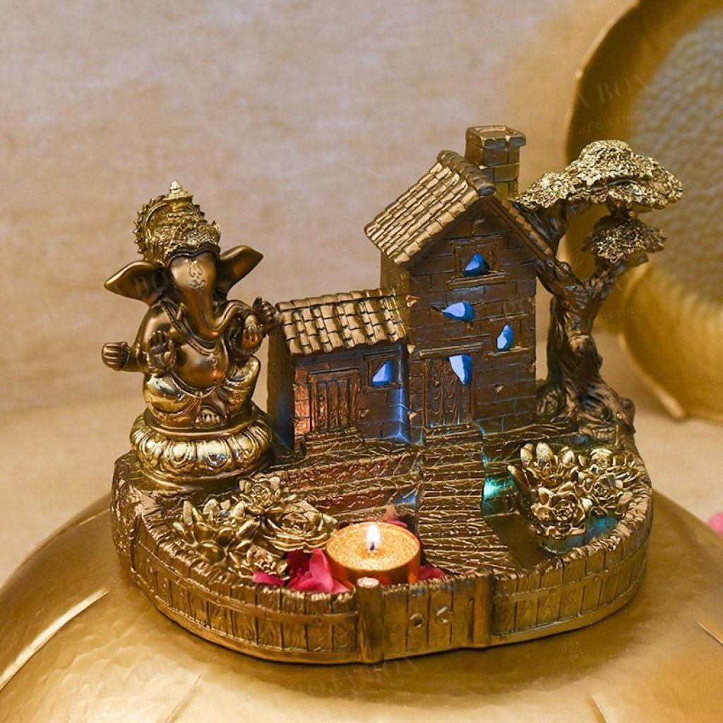Ganesha Home Sweet Homecolor Changing Decor