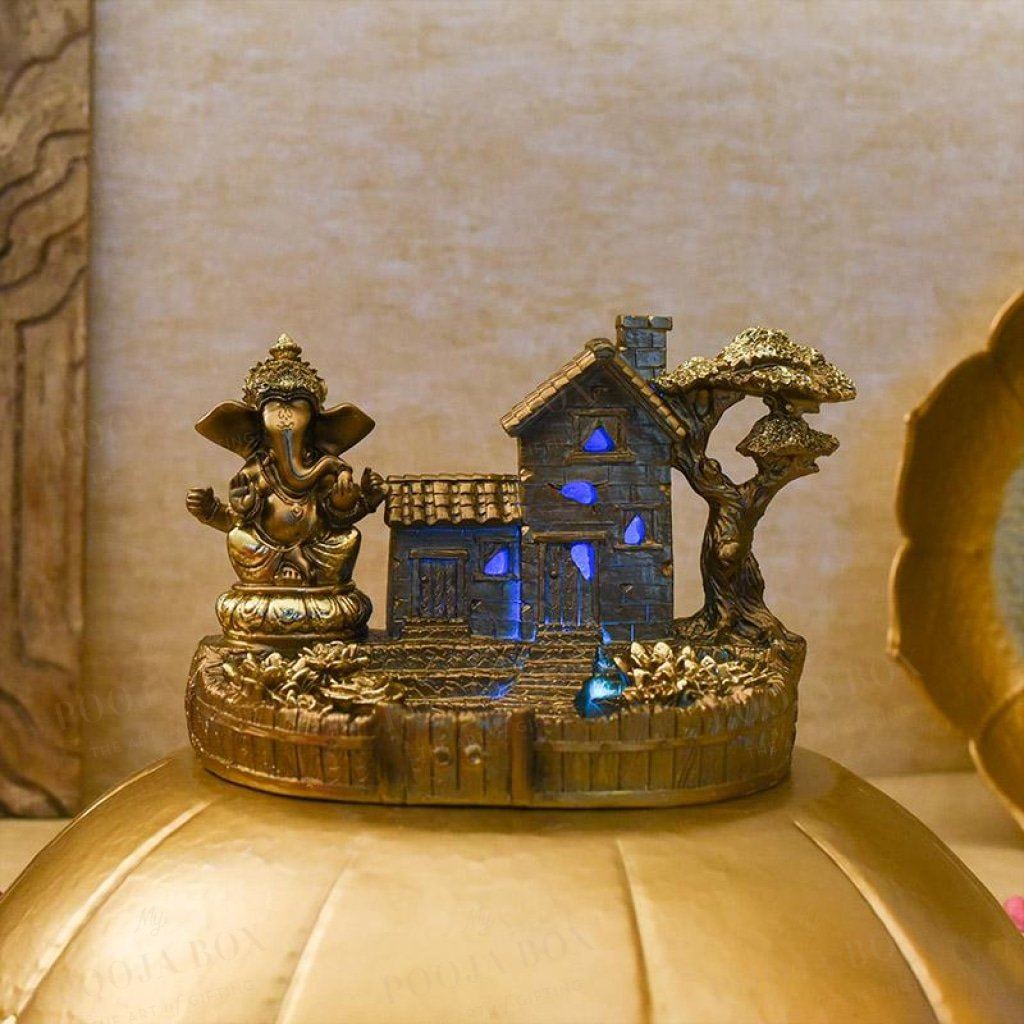 Ganesha Home Sweet Homecolor Changing Decor