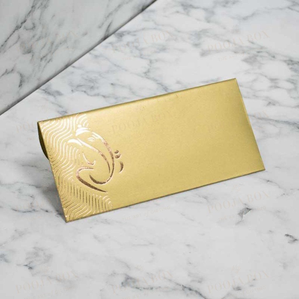 Golden Envelope (Pack Of 4)