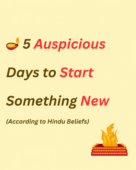 5 Auspicious Days to Start Something New: A Guide to Prosperous Beginnings
