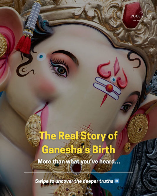 The Real Story of Ganesha's Birth: More Than What You've Heard