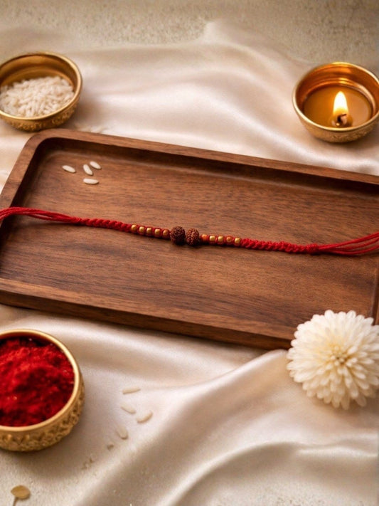 Rudraksha Rakhi Meaning & Why It’s a Powerful Choice