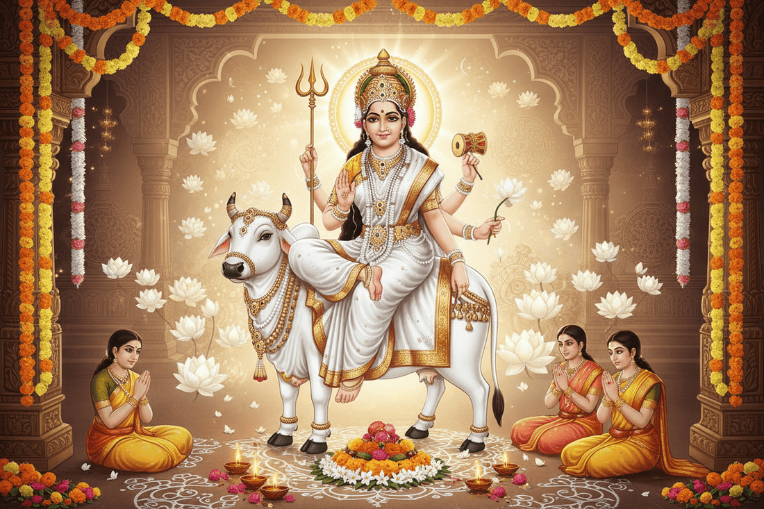 Why is Maa Mahagauri Worshipped on Day 8 of Navratri?