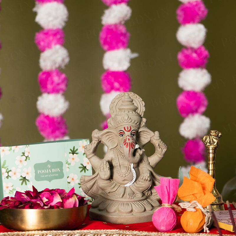 7 INCH Eco-Friendly Ganesh ji | Plant-A-Ganesha