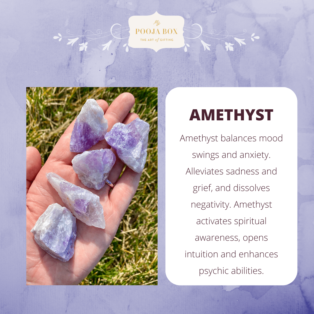 Amethyst Rock Cluster Crystal