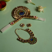 Beautiful Peacock Laddu Gopal Jewellery