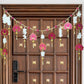 Pink Lotus Grace Door Hanging Toran/ Bandhanwar