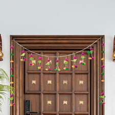Handmade Parrot Bandanwar Door Hanging