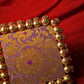 Square Two Sided Aasan Pooja Mat with Bead Work