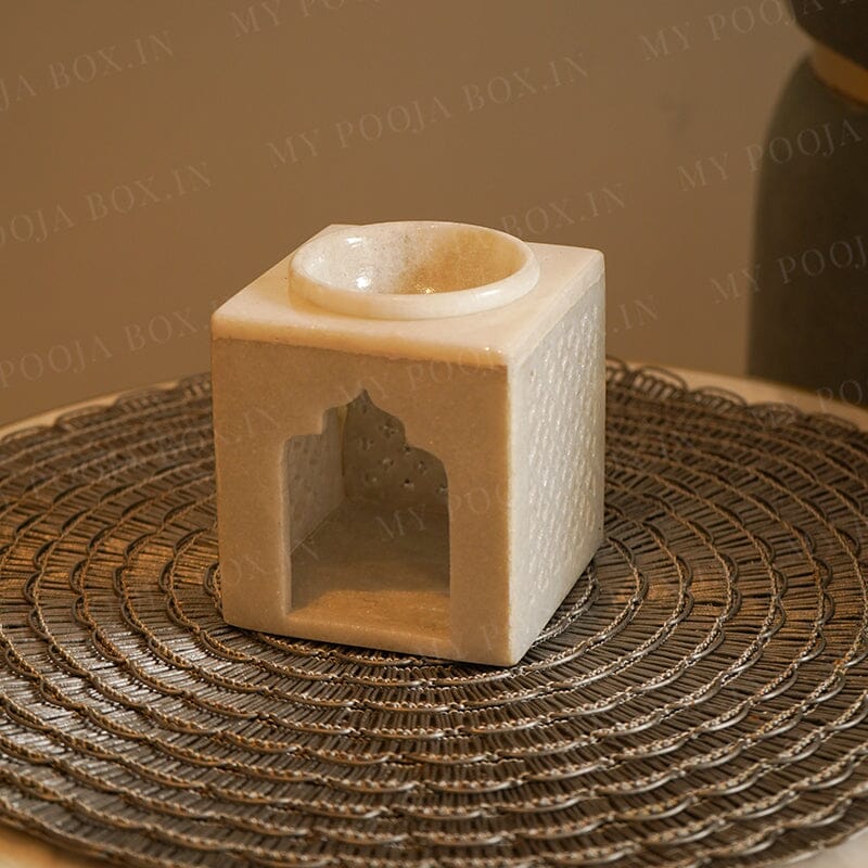 Marble Jali Oil Burner