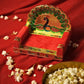Traditional Minakari Bal Gopal Singhasan