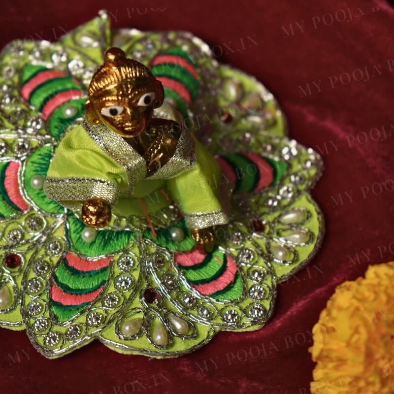 Designer laddu gopal poshak(Assorted) Size no. 1