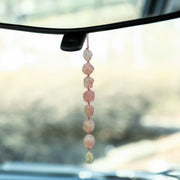 Rose Quartz Natural Healing Crystal Hanging