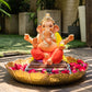 1.5FEET Eco-Friendly Lambodar Ganesha | Plant-A-Ganesha