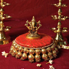 Handcrafted Red Charming Aasan
