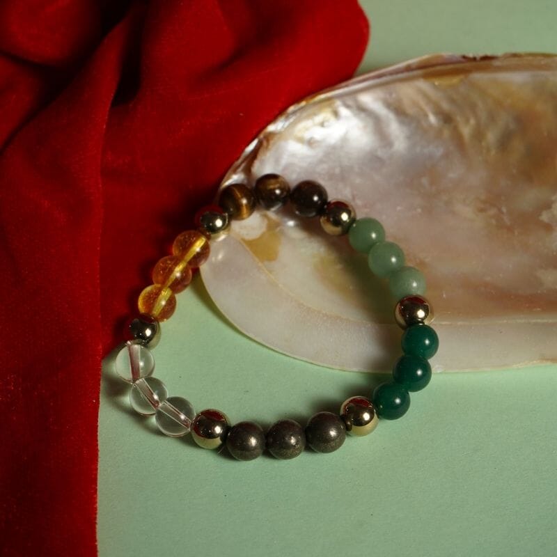 Dhan Yog Healing Natural Crystal Bracelet