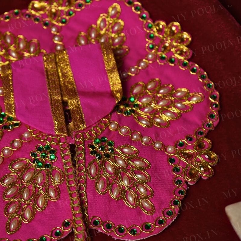 Designer laddu gopal poshak(Assorted) Size no. 4
