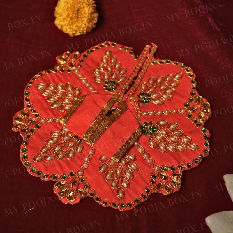 Designer laddu gopal poshak(Assorted) Size no. 4