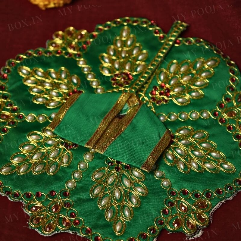 Designer laddu gopal poshak(Assorted) Size no. 4