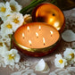 Brass Finish Luxury Scented Candle Urli