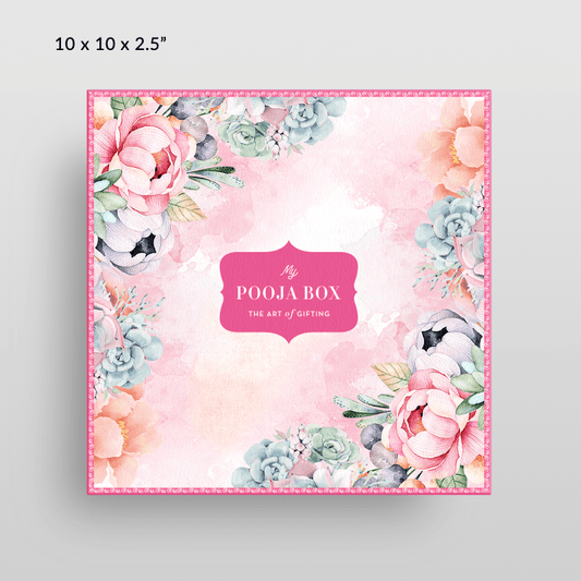 Pink Floral Gift Box (Medium)