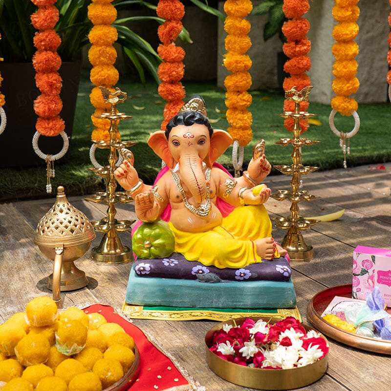 1.2FEET Eco-Friendly Bala Ganpati | Plant-A-Ganesha